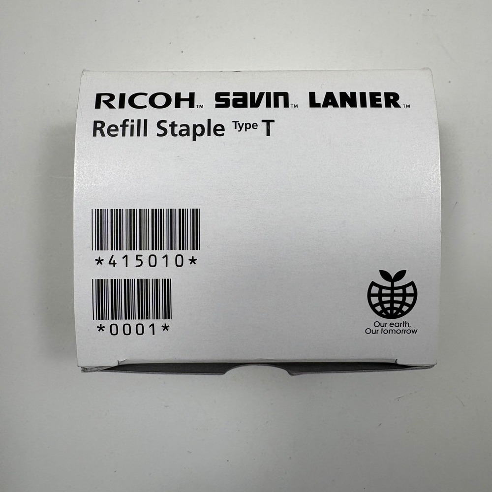 Ricoh Savin Lanier Refill Staples Type T 505R-S EDP 415010 Box of 2